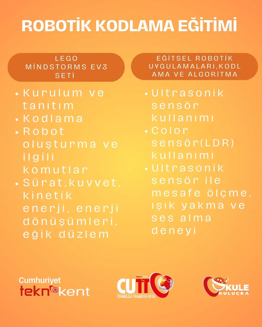 Kodlamayla robotik harikalar yaratmaya hazır mısınız?